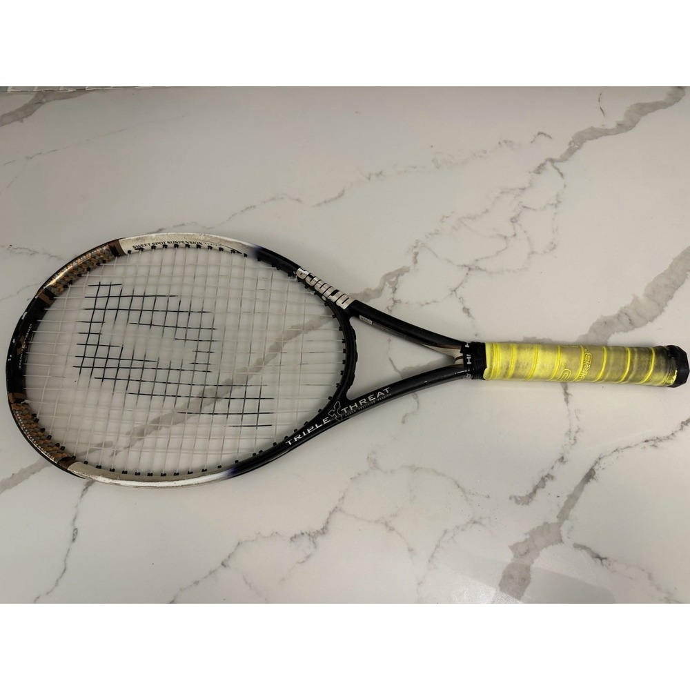 Prince Triple Threat Bandit Oversize 110 Graphite 4 3/8 (3) Grip Tennis Racquet